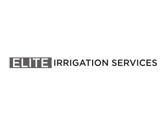elite irrigation services logo design by mukleyRx
