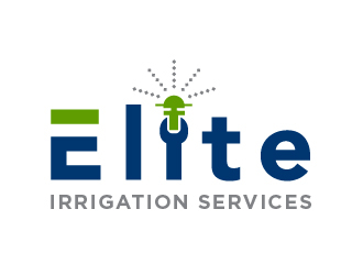 elite irrigation services logo design by jonggol
