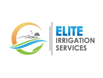 elite irrigation services logo design by STTHERESE