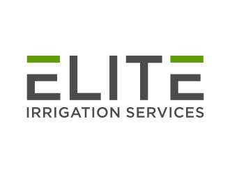 elite irrigation services logo design by Franky.