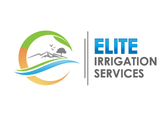 elite irrigation services logo design by STTHERESE