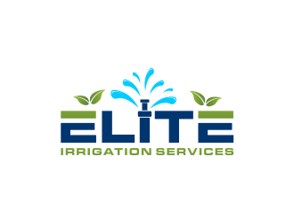 elite irrigation services logo design by GassPoll