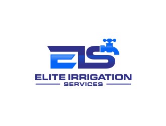 elite irrigation services logo design by kimora