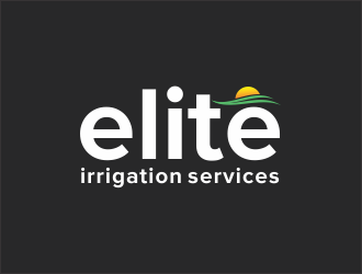 elite irrigation services logo design by Shina