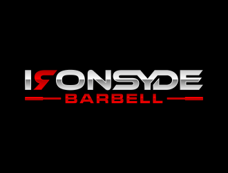 IRONSYDE Barbell logo design by hidro