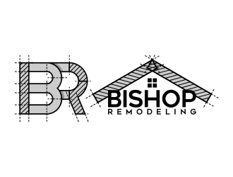 BISHOP REMODELING logo design by ekitessar