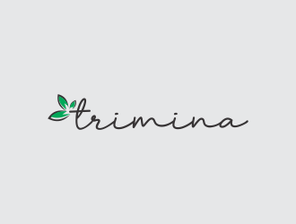 Trimina logo design by Shina