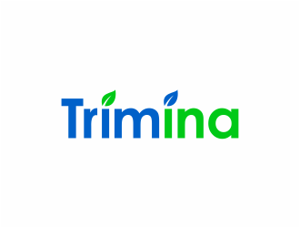 Trimina logo design by mutafailan