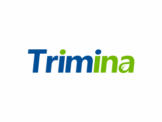 Trimina logo design by mutafailan