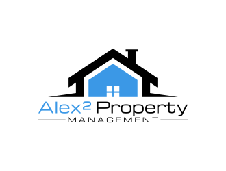 Alex² Property Management logo design by graphicstar
