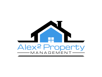 Alex² Property Management logo design by graphicstar