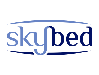 SKYBED logo design by FriZign