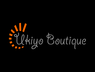 Ukiyo Boutique logo design by Gwerth