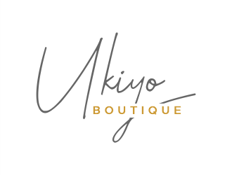 Ukiyo Boutique logo design by Gwerth