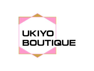 Ukiyo Boutique logo design by MUNAROH