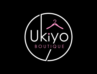 Ukiyo Boutique logo design by ubai popi