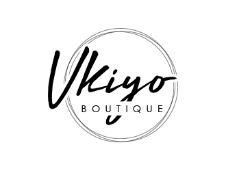 Ukiyo Boutique logo design by BeDesign