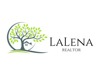 LaLena Realtor logo design by jetzu