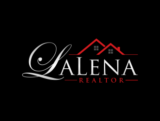 LaLena Realtor logo design by ubai popi