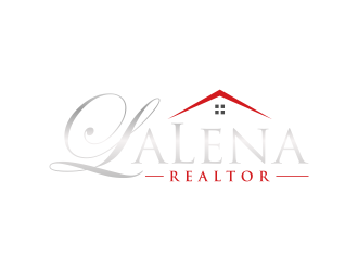 LaLena Realtor logo design by ubai popi