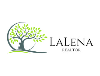 LaLena Realtor logo design by jetzu