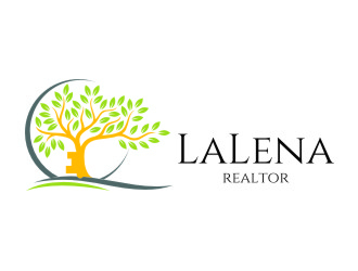 LaLena Realtor logo design by jetzu