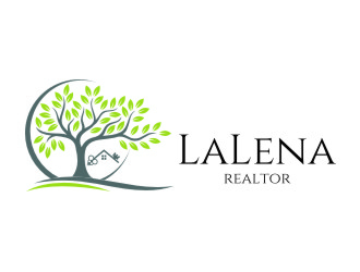 LaLena Realtor logo design by jetzu