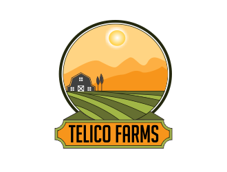 Telico Farms logo design by Greenlight