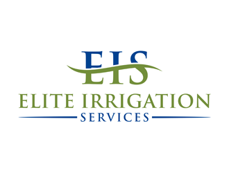 elite irrigation services logo design by alby
