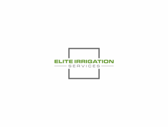 elite irrigation services logo design by kurnia