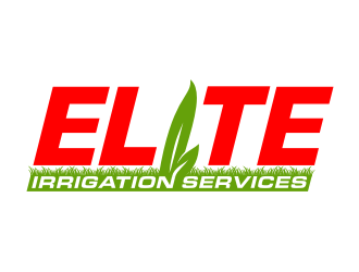 elite irrigation services logo design by coco