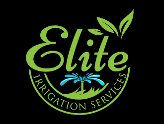 elite irrigation services logo design by Suvendu