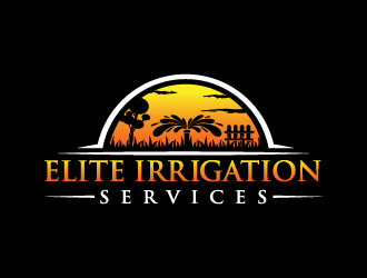 elite irrigation services logo design by LucidSketch