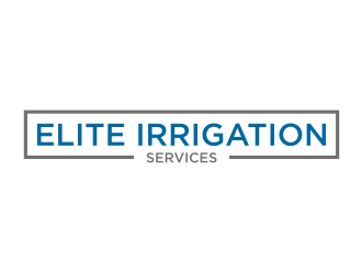 elite irrigation services logo design by rief