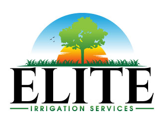 elite irrigation services logo design by Suvendu