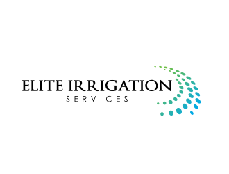 elite irrigation services logo design by serprimero