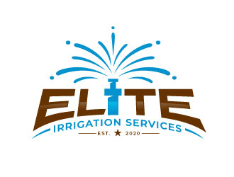 elite irrigation services logo design by sanworks