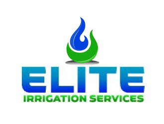 elite irrigation services logo design by AamirKhan
