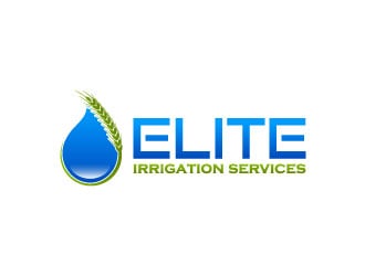 elite irrigation services logo design by daywalker