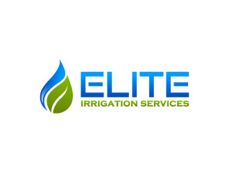 elite irrigation services logo design by daywalker