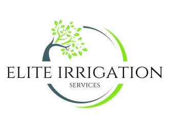 elite irrigation services logo design by jetzu