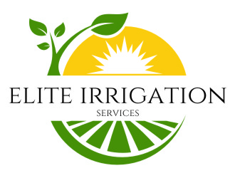 elite irrigation services logo design by jetzu