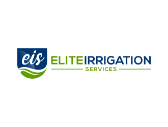 elite irrigation services logo design by ubai popi