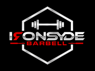 IRONSYDE Barbell logo design by hidro