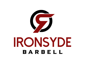 IRONSYDE Barbell logo design by cikiyunn