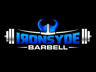 IRONSYDE Barbell logo design by ingepro