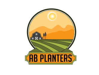 AB Planters logo design by Greenlight