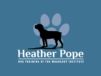 Heather Pope Dog Training at The Wagology Institute logo design by sakarep
