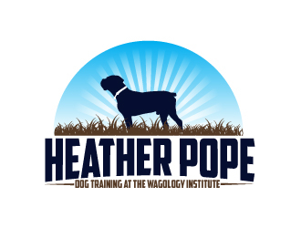 Heather Pope Dog Training at The Wagology Institute logo design by AamirKhan