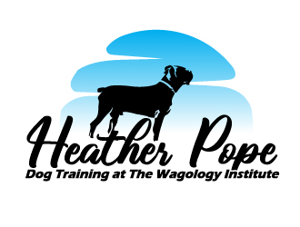 Heather Pope Dog Training at The Wagology Institute logo design by AamirKhan
